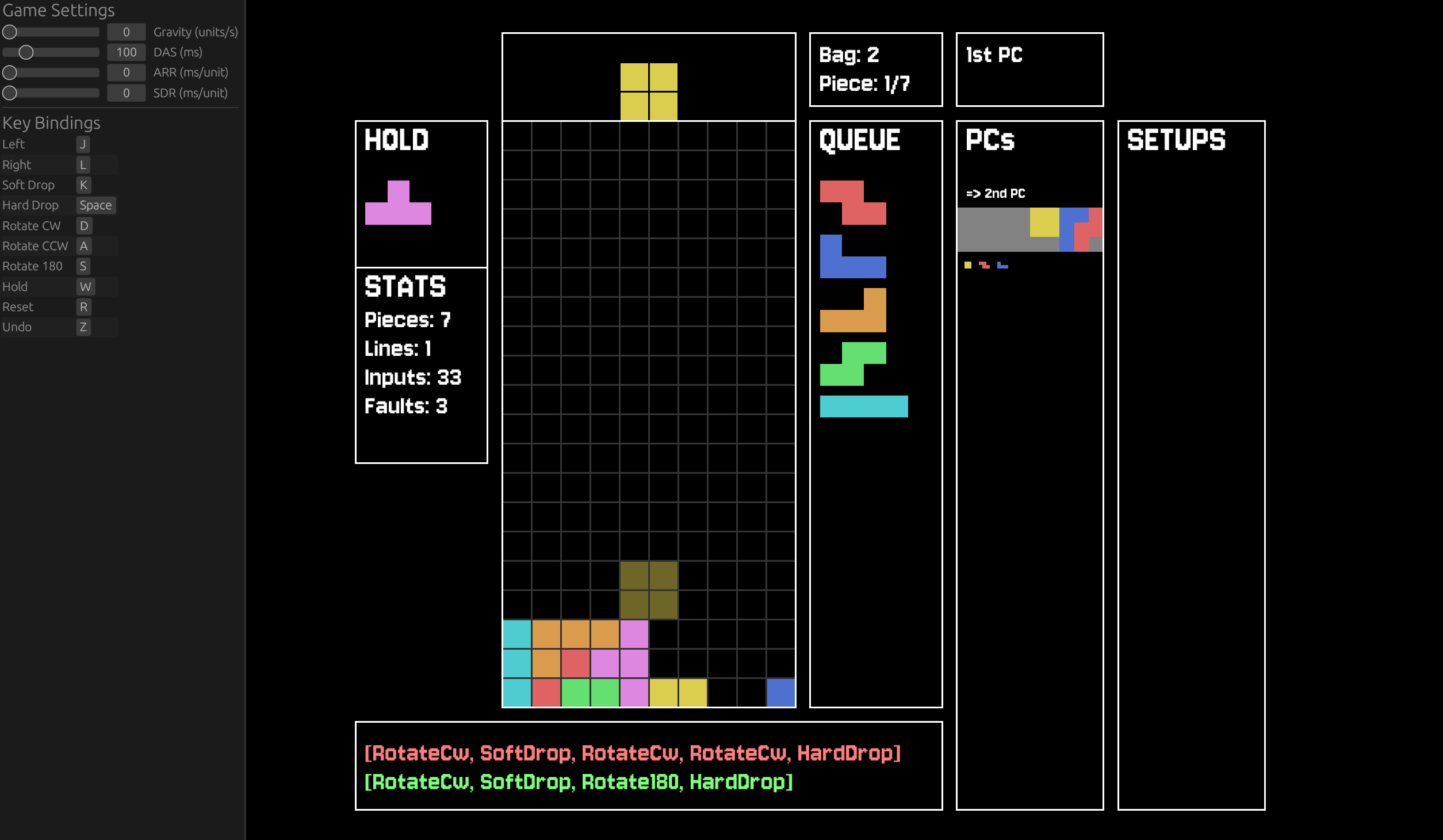 Picture of Tetris PC trainer